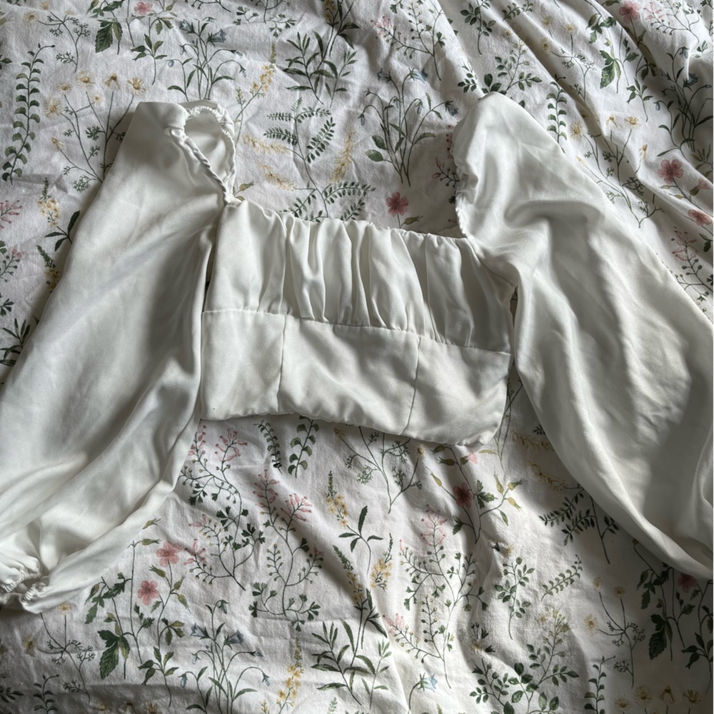 Princess Polly Long Sleeve Corset Crop Top